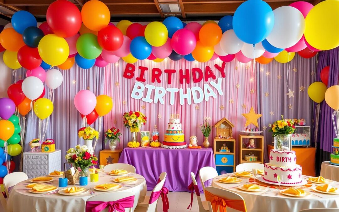 Jakie dekoracje wybrać na urodziny dziecka, by zachwycić najmłodszych