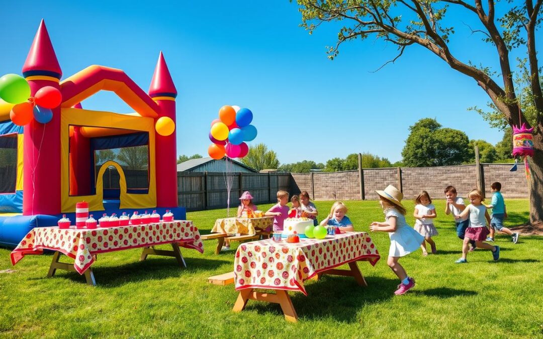 Przyjęcie urodzinowe dla dzieci w plenerze – zabawy i atrakcje